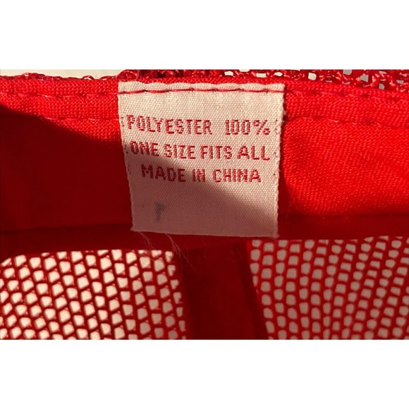 Vintage 80s Seagram's Cooler Mesh Trucker Hat Citrus & White Wine Beverage - Picture 9 of 9